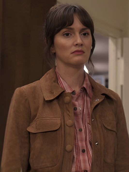 Good Cop/Bad Cop S01 Leighton Meester Brown Jacket
