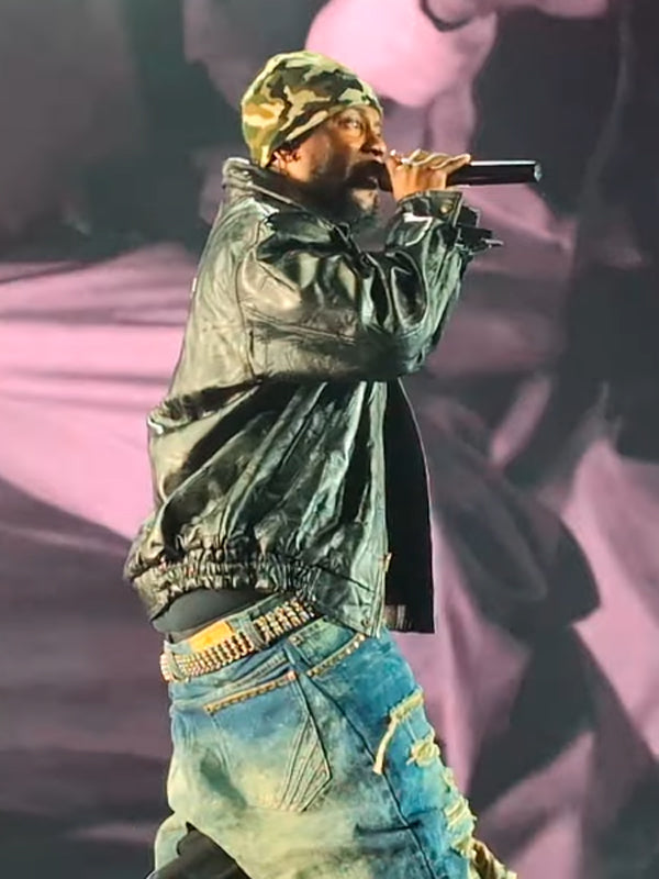 Grand National Tour Kendrick Lamar Dice Leather Jacket