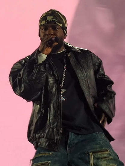 Grand National Tour Kendrick Lamar Dice Leather Jacket