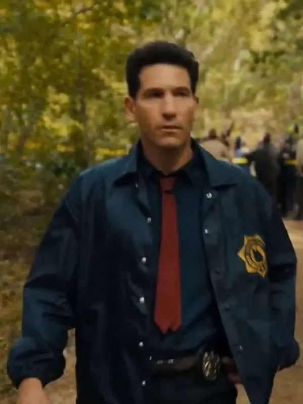 His and Hers S01 John Bernthal Blue Sheriff Jacket