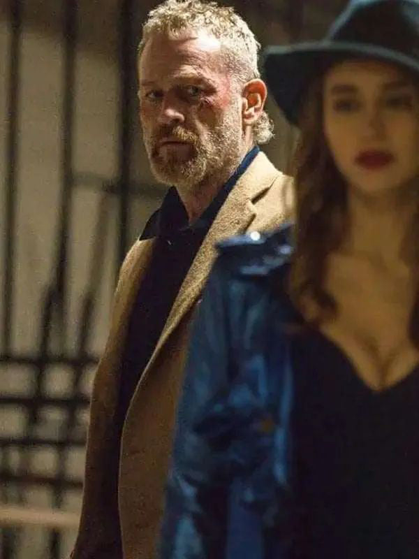 Hollywood Grit Max Martini Brown Wool Coat