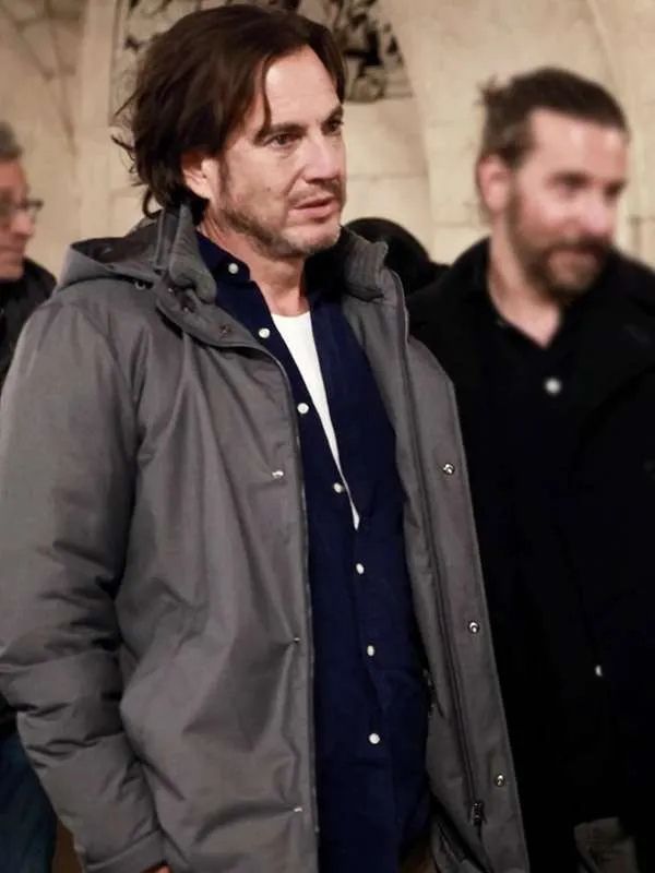 Is This Thing On Will Arnett Gray Hooded Jacket