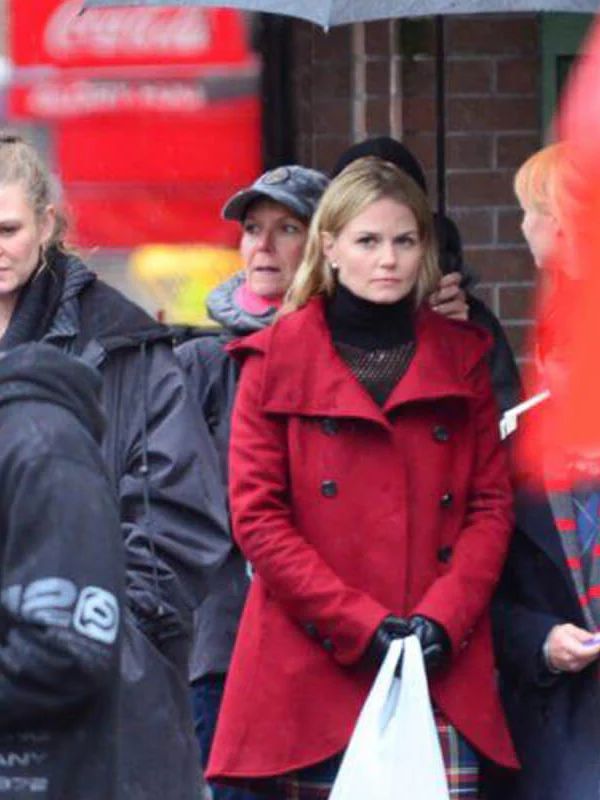 Jennifer Morrison Once Upon a Time Red Wool Coat