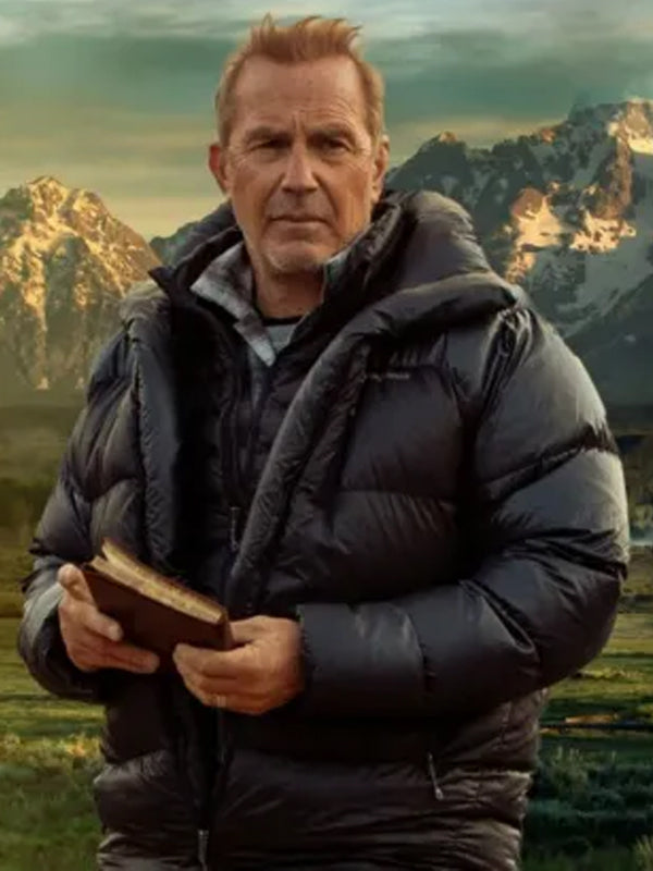 John Dutton Yellowstone 150th Puffer Jacket