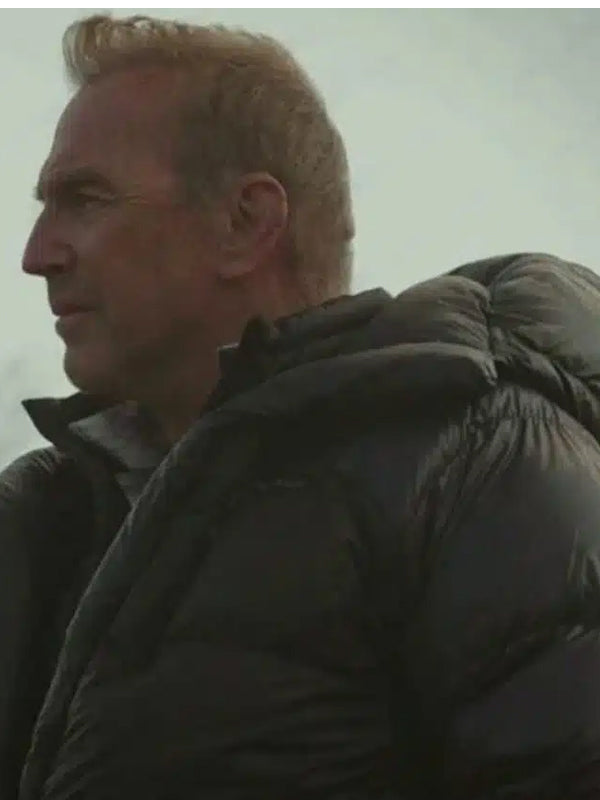 John Dutton Yellowstone 150th Puffer Jacket