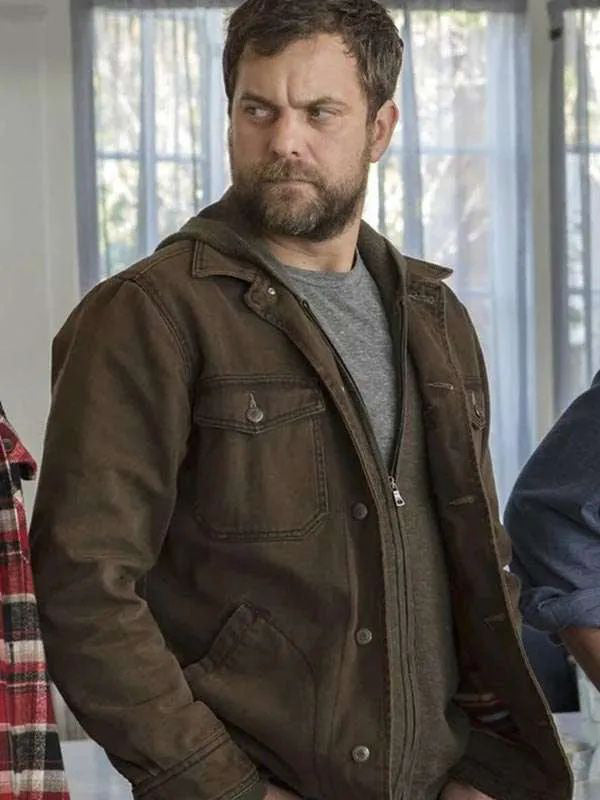 Joshua Jackson The Affair S04 Brown Cotton Jacket