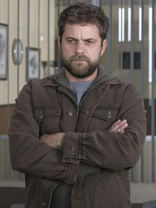 Joshua Jackson The Affair S04 Brown Cotton Jacket