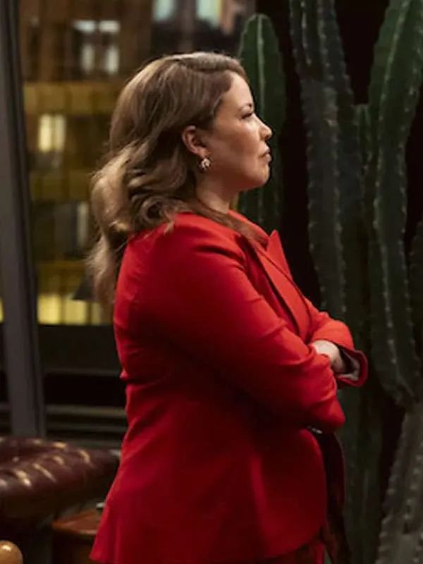 Justina Machado Matlock S02 Red Blazer
