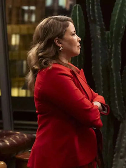 Justina Machado Matlock S02 Red Blazer