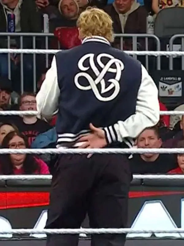 WWE RAW 2025 Logan Paul LV Varsity Jacket