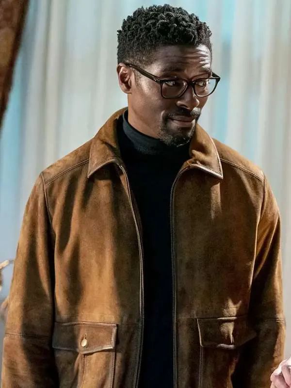 Mayfair Witches S02 Ciprien Grieve Brown Suede Jacket