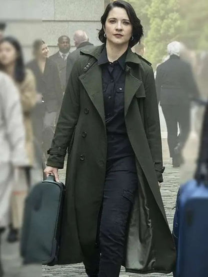 Mayfair Witches S02 Polina Vilkov Green Wool Coat