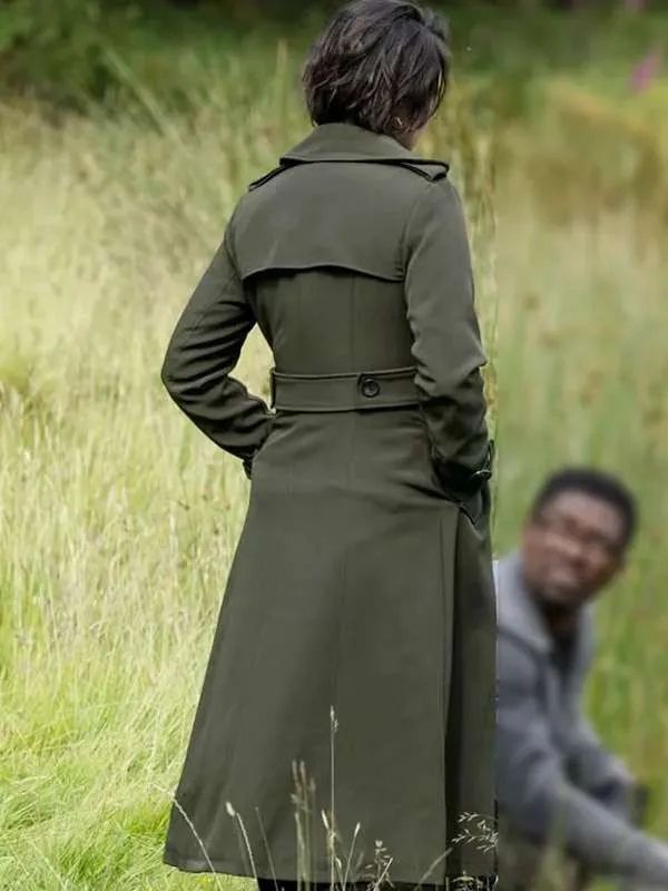 Mayfair Witches S02 Polina Vilkov Green Wool Coat