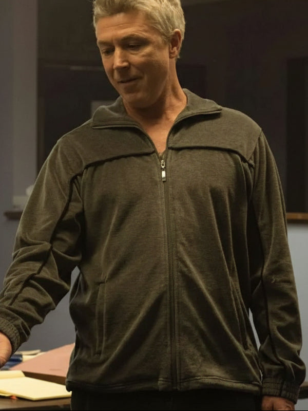 Mayor of Kingstown S04 Aidan Gillen Olive Jacket 