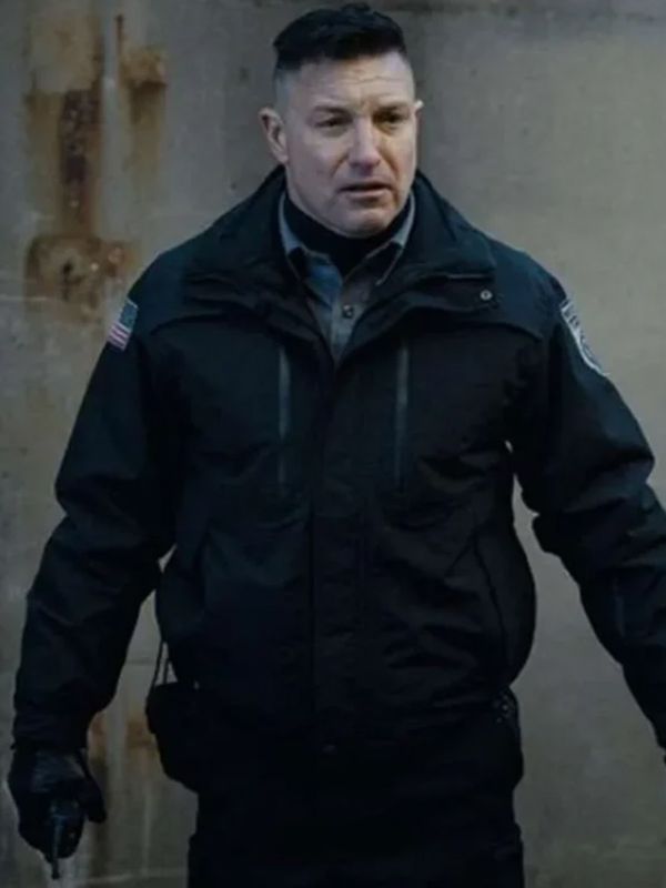 Mayor of Kingstown S04 Lane Garrison Black Uniform Jacket