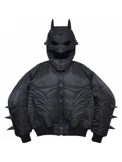 Memento Mori Batman Black Bomber Jacket