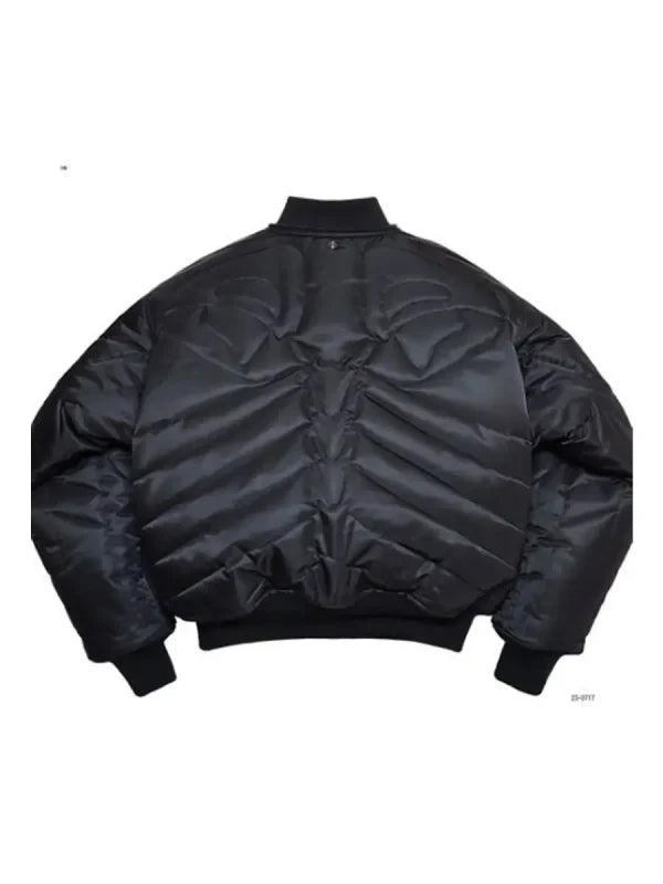 Memento Mori Batman Black Bomber Jacket