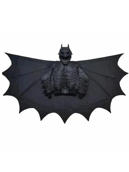 Memento Mori Batman Black Bomber Jacket