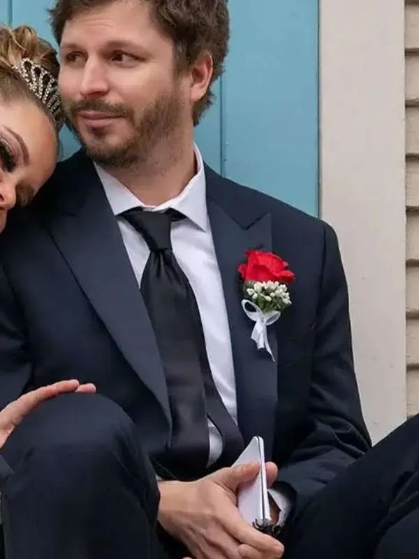 Michael Cera Life and Beth S02 Black Blazer