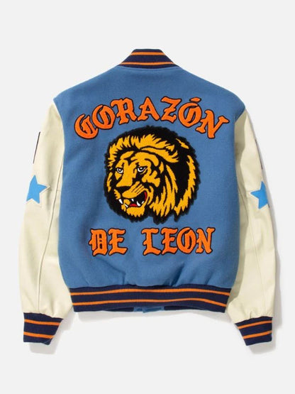 Lebron James Blue Varsity Jacket