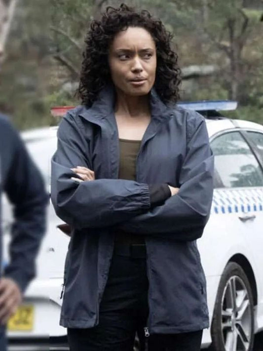 Olivia Swann NCIS Sydney S03 Gray Jacket
