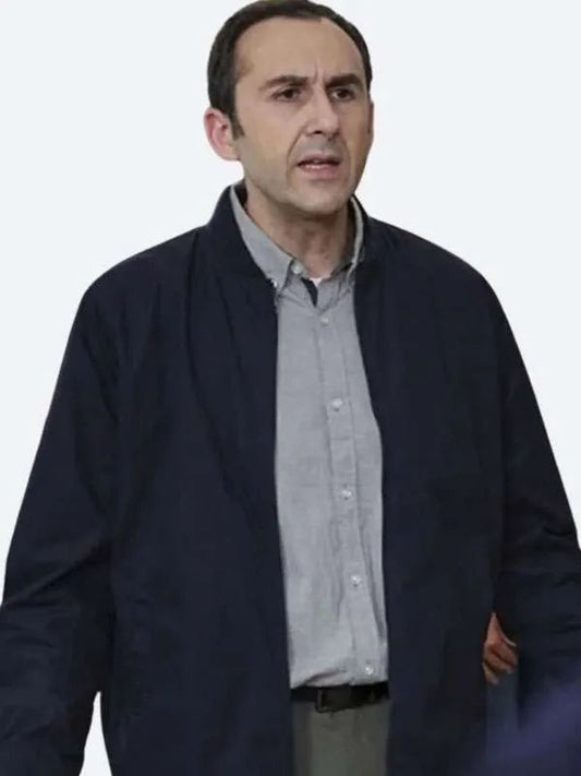 Peter Ciuffa The Good Doctor Diabetic Navy Blue Bomber Jacket