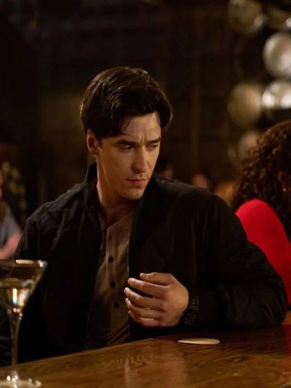 Providence Falls Liam O’Conner Black Quilted Bomber Jacket