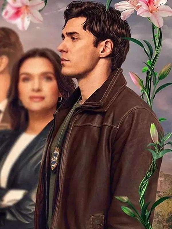 Providence Falls S01 Lachlan Quarmby Brown Leather Jacket