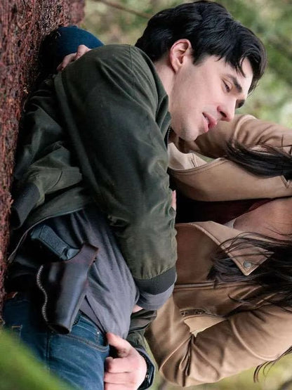 Providence Falls S01 Liam O’Conner Green Bomber Jacket