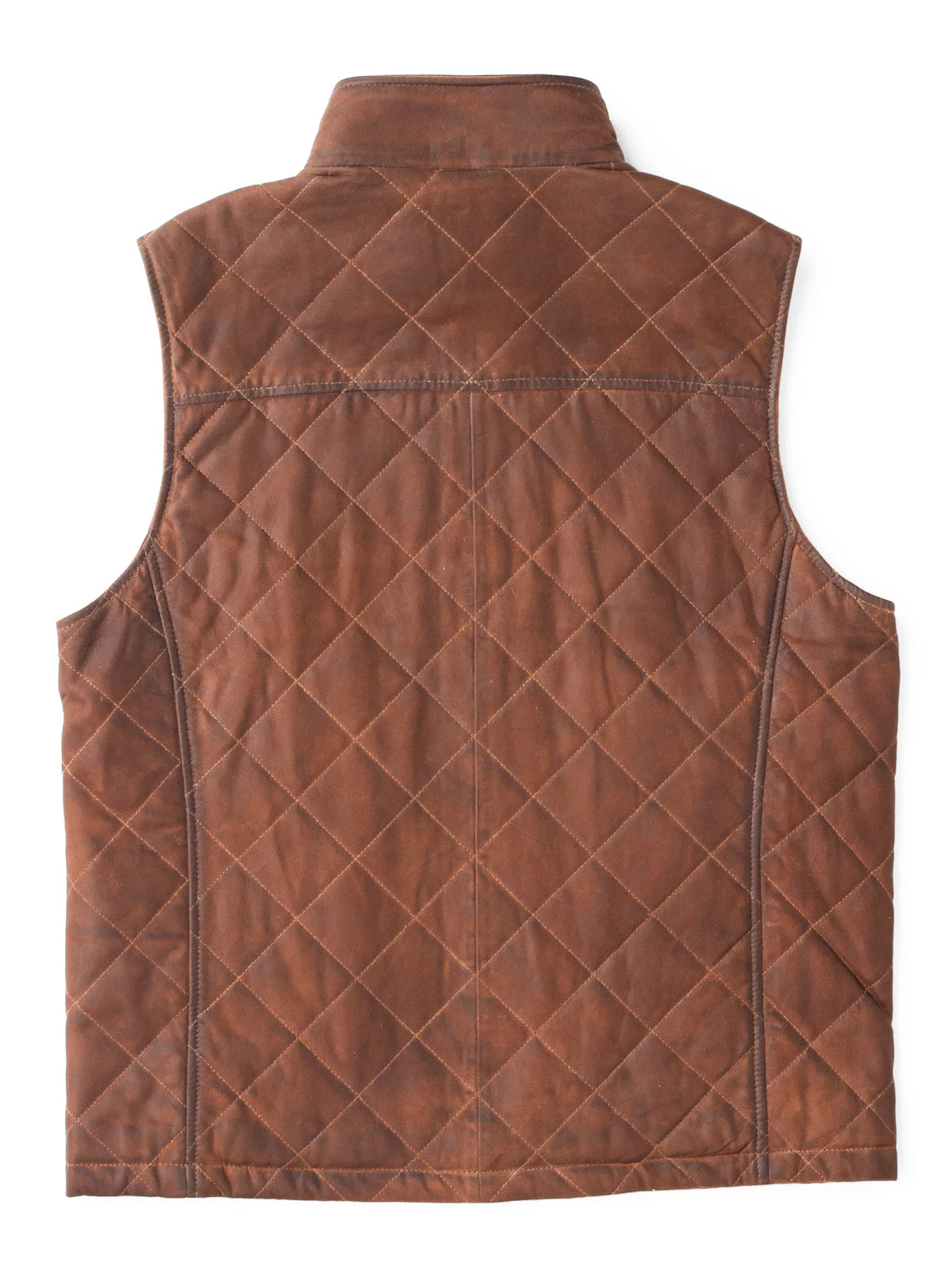 Ransom Canyon S01 Davis Collins Quilted Leather Vest