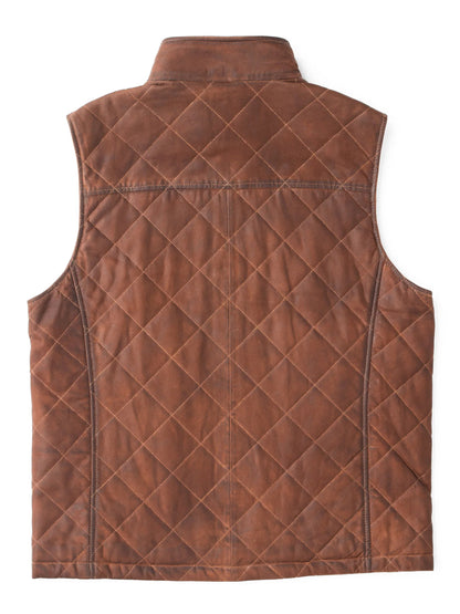 Ransom Canyon S01 Davis Collins Quilted Leather Vest