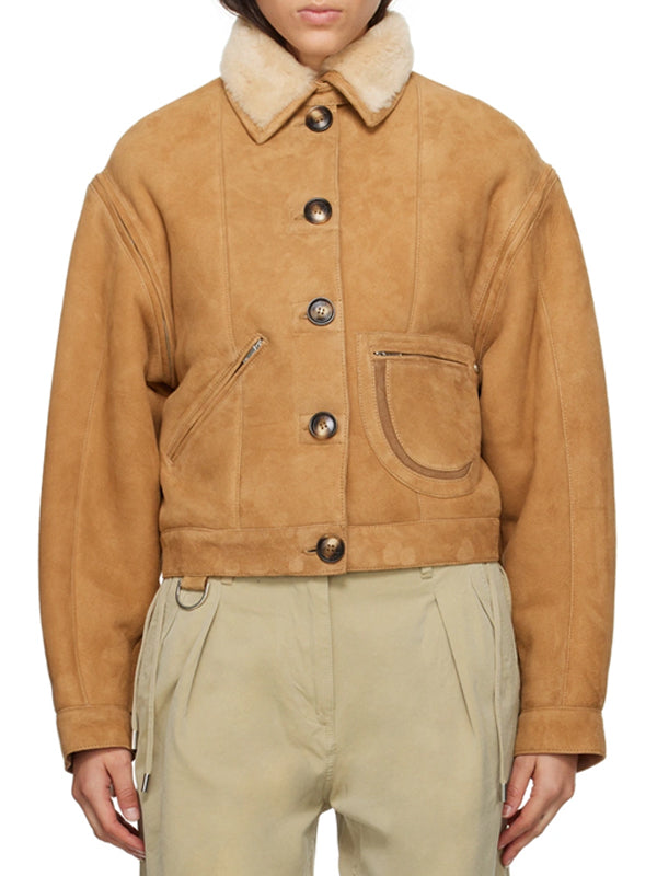 Ransom Canyon S01 Ellie Catawnee Suede Leather Jacket