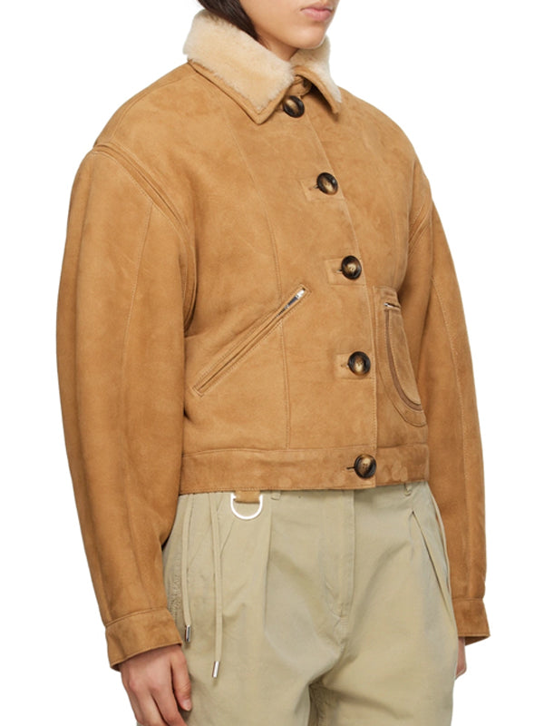 Ransom Canyon S01 Ellie Catawnee Suede Leather Jacket