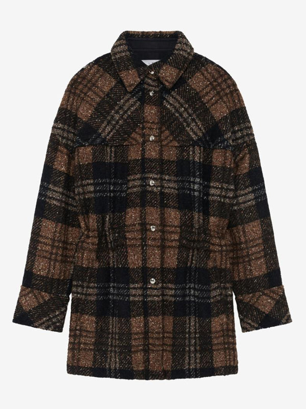 Ransom Canyon S01 Minka Kelly Plaid Jacket