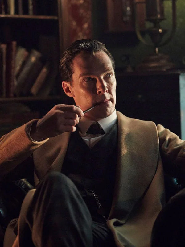 Sherlock Holmes Benedict Cumberbatch Brown Trench Coat
