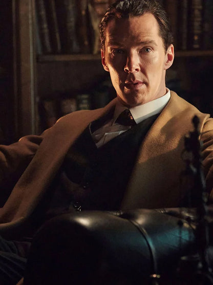 Sherlock Holmes Benedict Cumberbatch Brown Trench Coat
