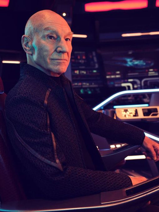 Star Trek SO3 Jean Luc Picard Black Jacket