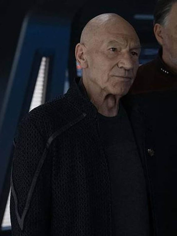 Star Trek SO3 Jean Luc Picard Black Jacket