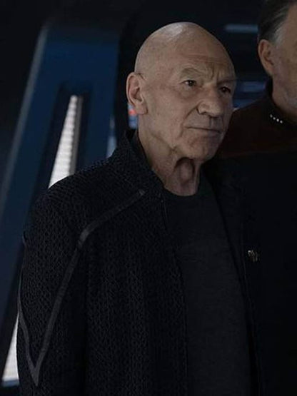 Star Trek SO3 Jean Luc Picard Black Jacket
