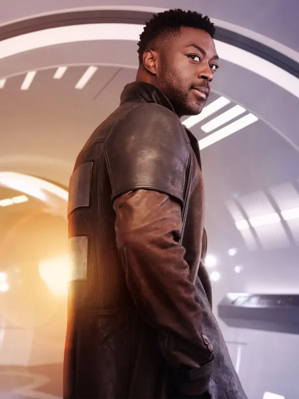 Star Trek SO5 Discovery Cleveland Booker Leather Coat