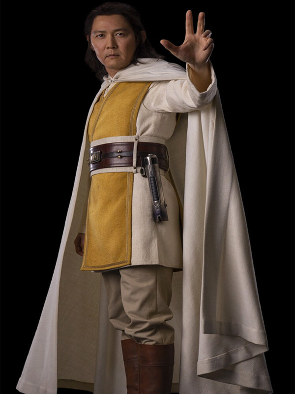 Star Wars The Acolyte Sol Lee Jung-Jae Beige Cape Coat