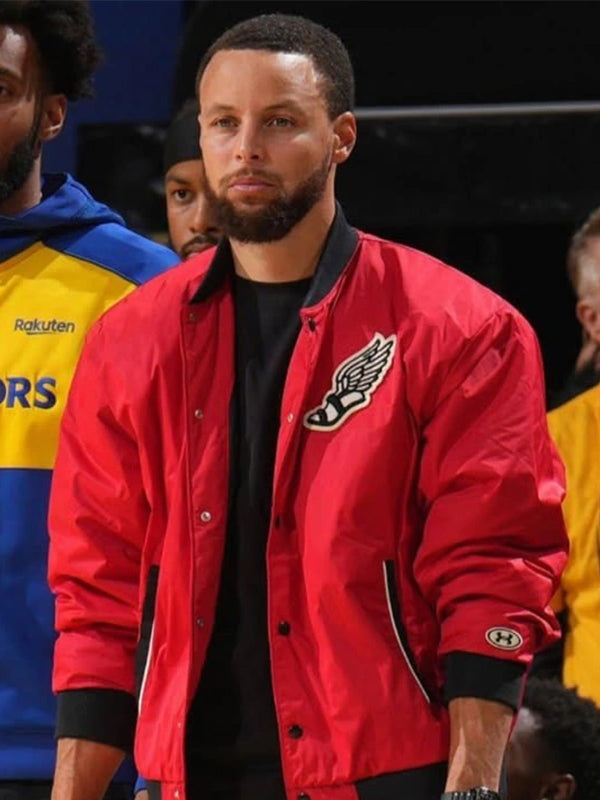 Steph Curry Red Jacket