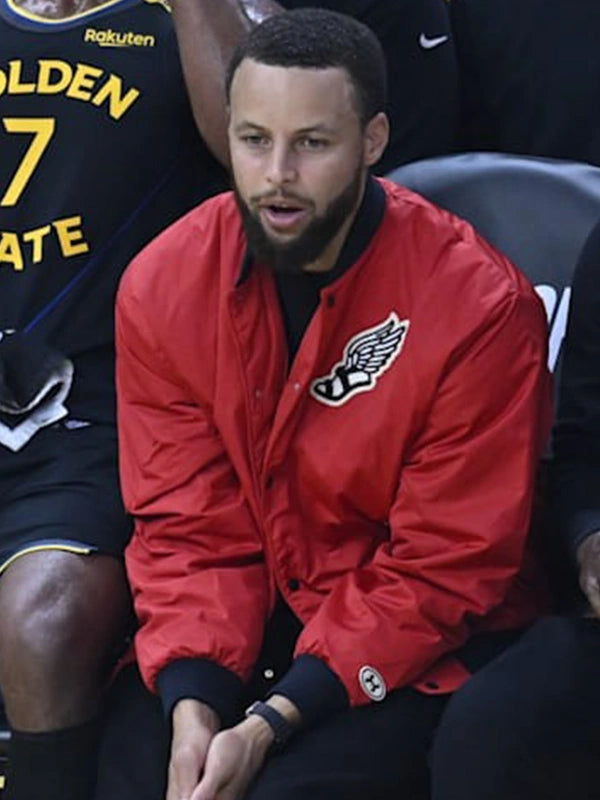Steph Curry Red Jacket