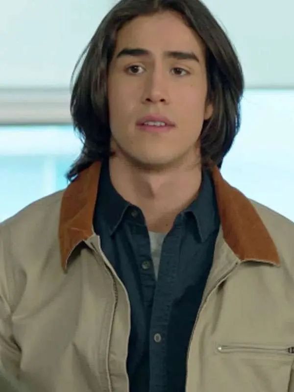 Sullivans Crossing Jacob Crane bear Beige Cotton Jacket