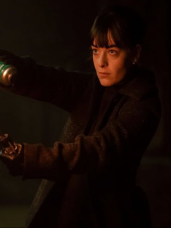 Talamasca The Secret Order S01 Doris Black Wool Coat