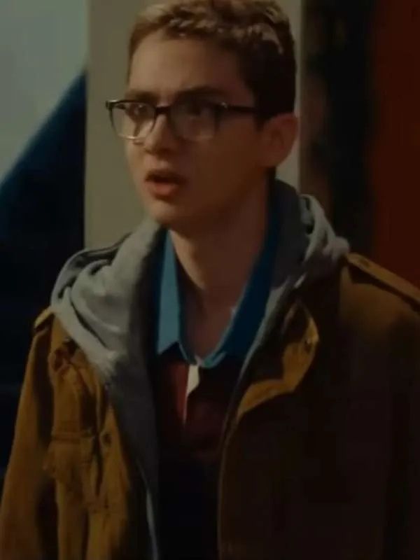 Terrifier 3 Elliott Fullam Brown Cotton Jacket