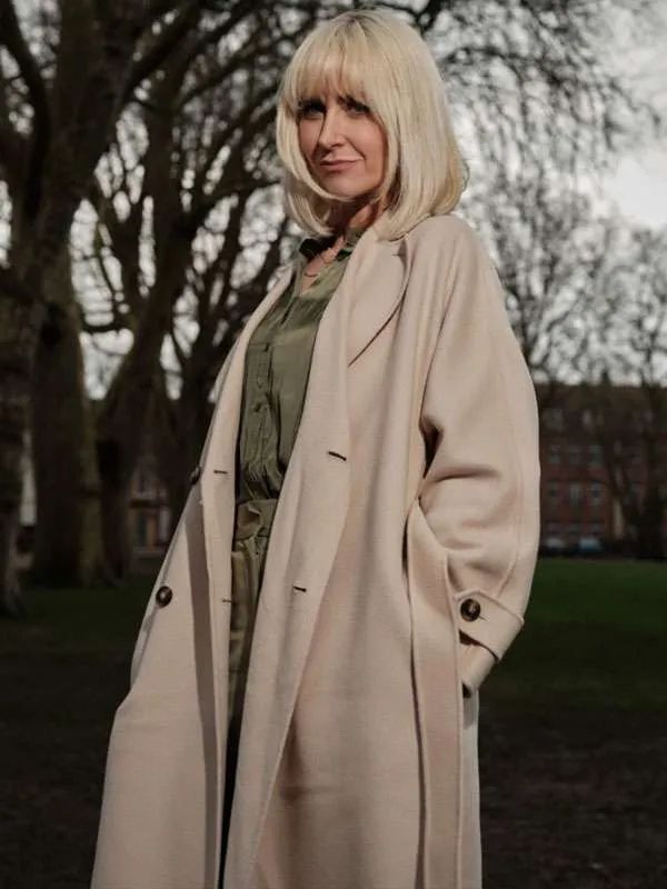 The Crow Girl Katherine Kelly Beige Trench Coat