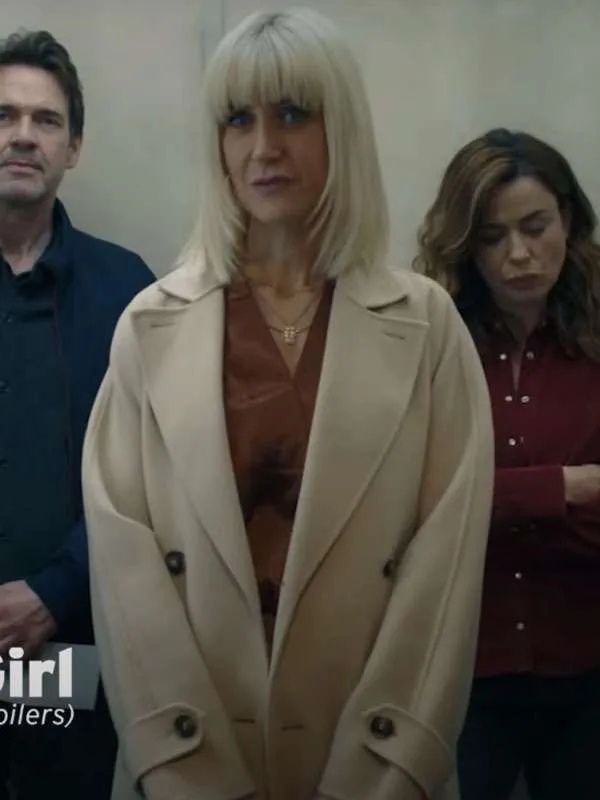 The Crow Girl Katherine Kelly Beige Trench Coat