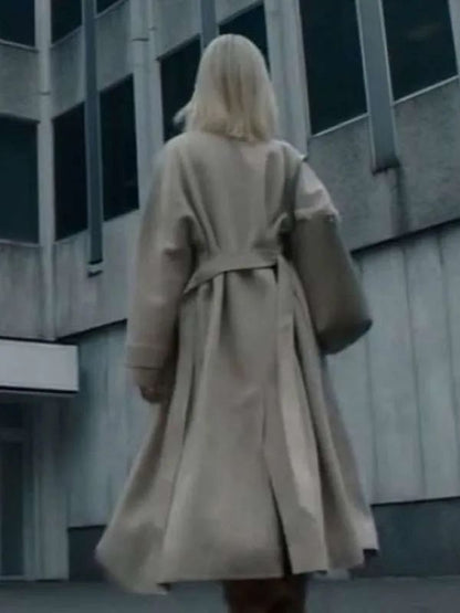 The Crow Girl Katherine Kelly Beige Trench Coat