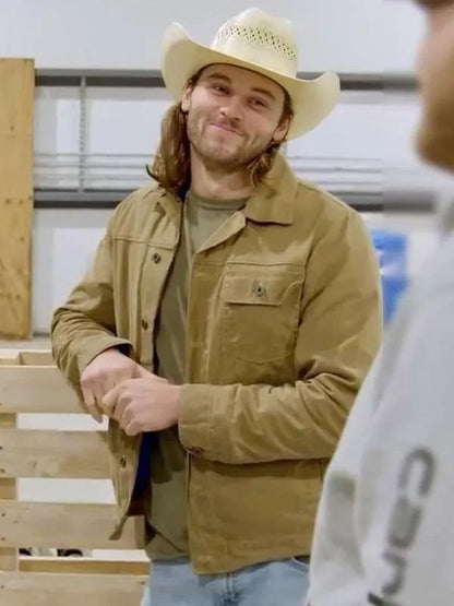 The McBee Dynasty S02 Jesse McBee Brown Cotton Jacket